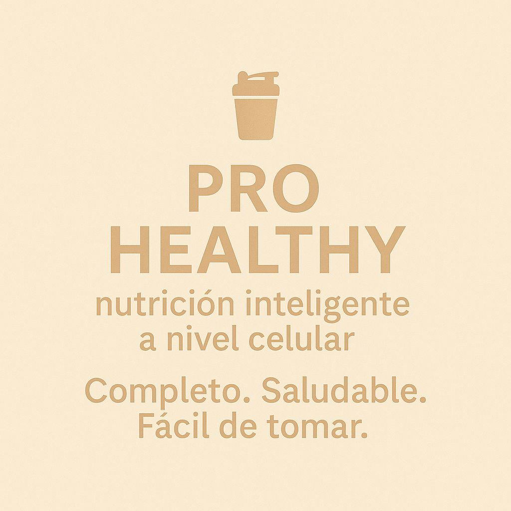 PRO HEALTHY. Nutrientes Naturales.